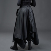 Langer Reitrock Laurie Winter Schwarz Langer Reitrock Laurie Winter Schwarz