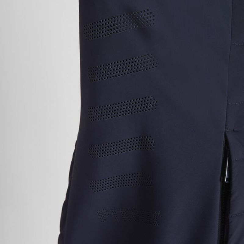 Jacke Hybrid Core Marineblau