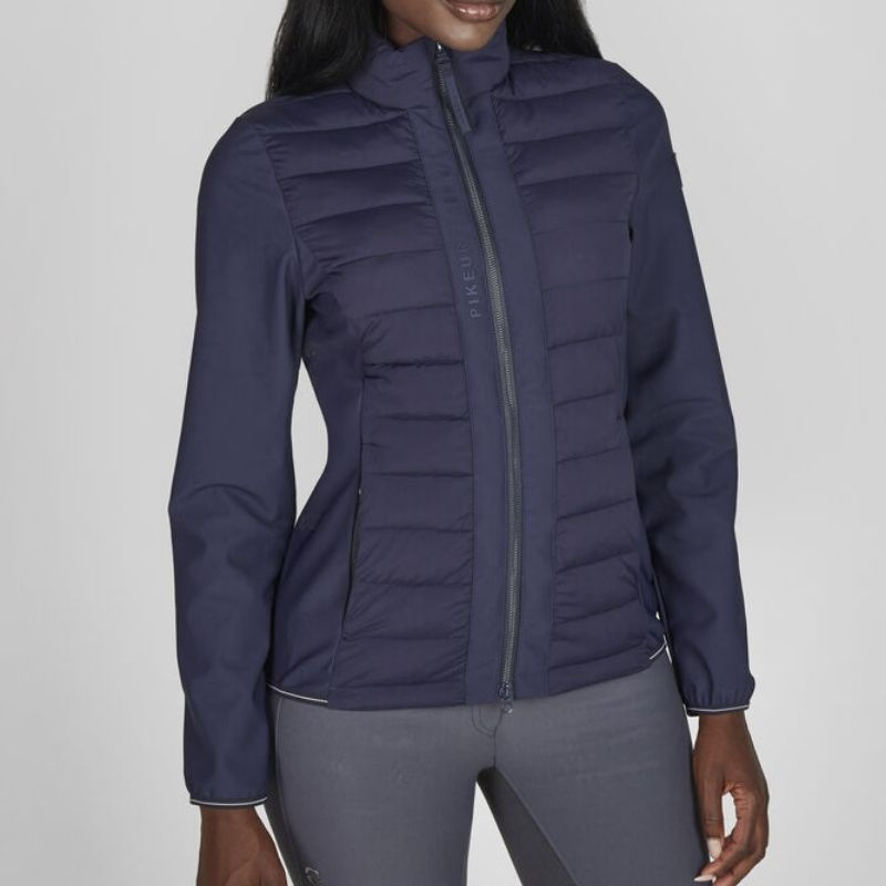 Jacke Hybrid Core Marineblau