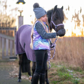 Reithandschuhe Kinder/Junior Saline Reflective Schwarz Reithandschuhe Kinder/Junior Saline Reflective Schwarz