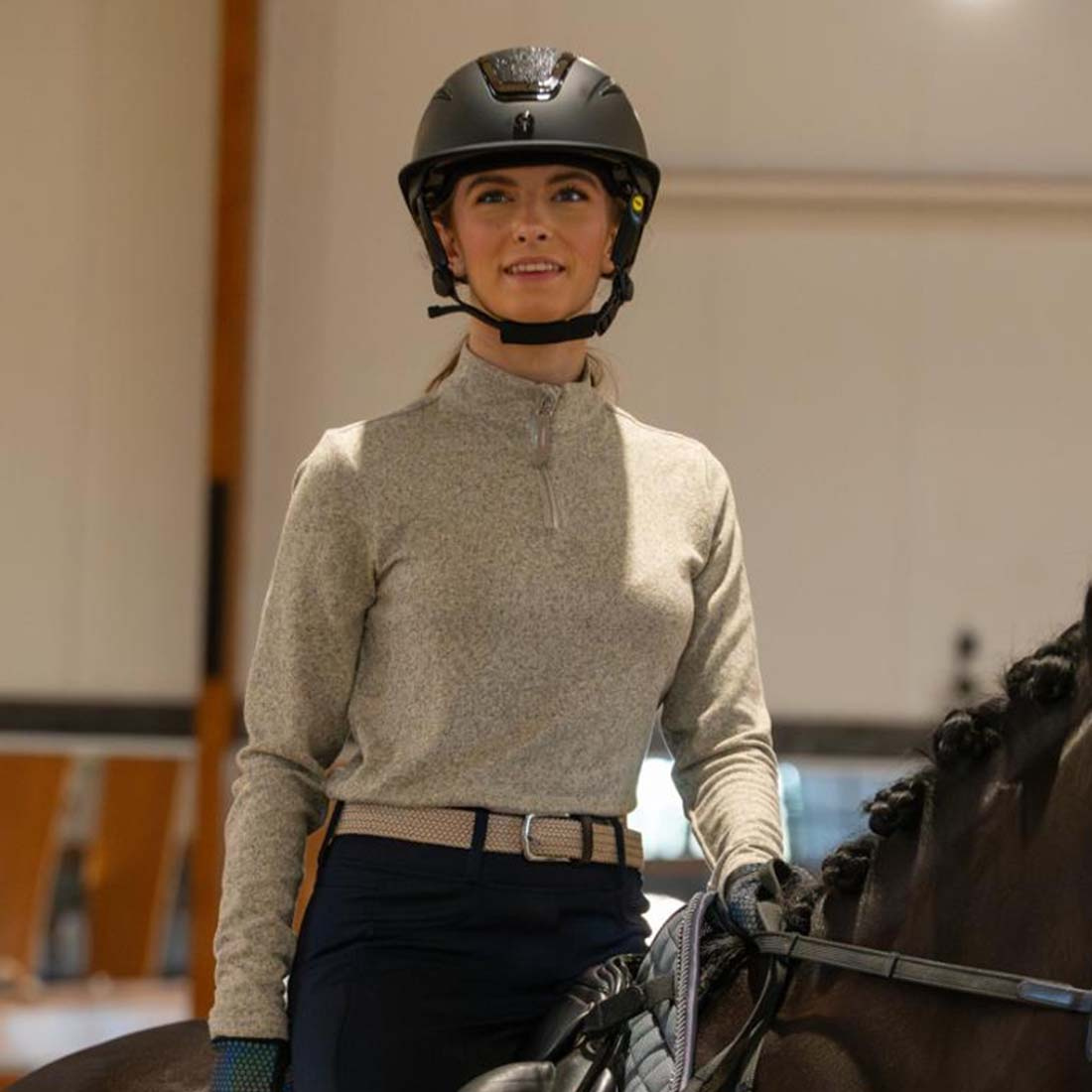 Reithelm MIPS Guardian Matte Schwarz