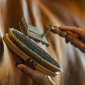 Schaber Metall Trähandtag Braun Schaber Metall Trähandtag Braun