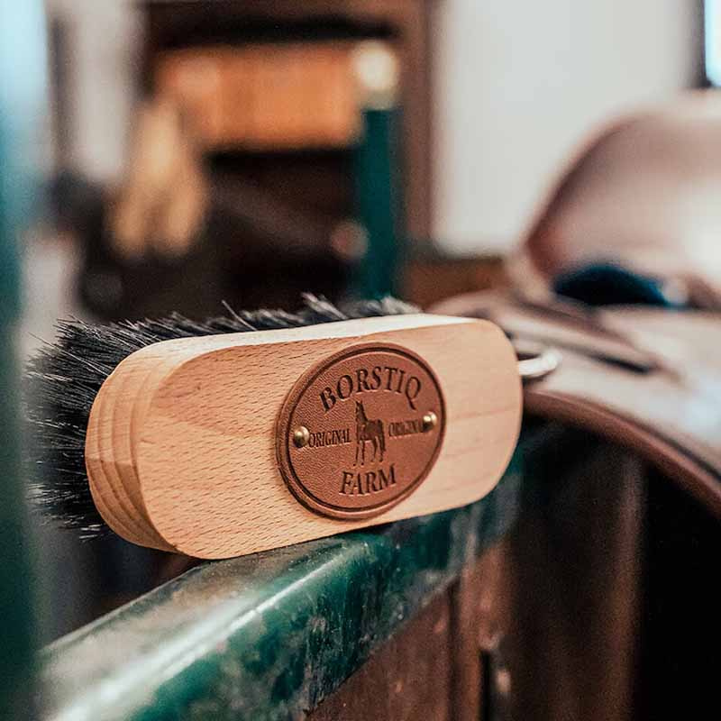 Pferdebürste PP-borst Braun