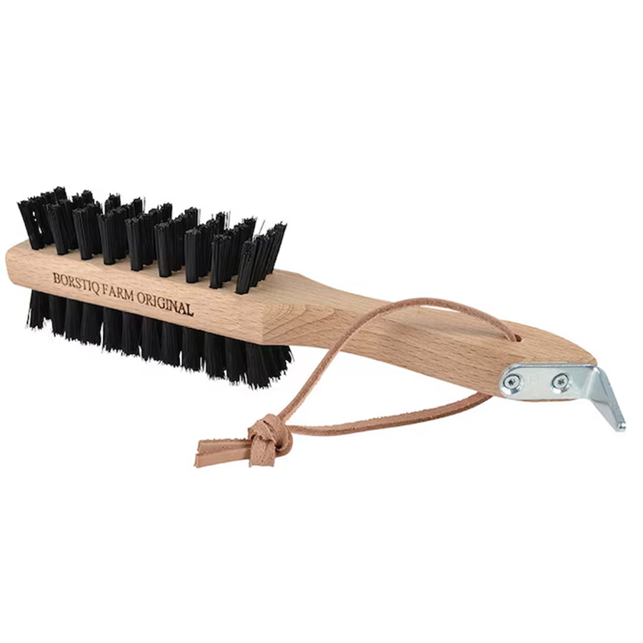 Hufgebürste mit Hufkratzer Dubbelsidig Braun