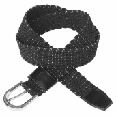 Gürtel Tri-Color Schwarz/Silber Gürtel Tri-Color Schwarz/Silber