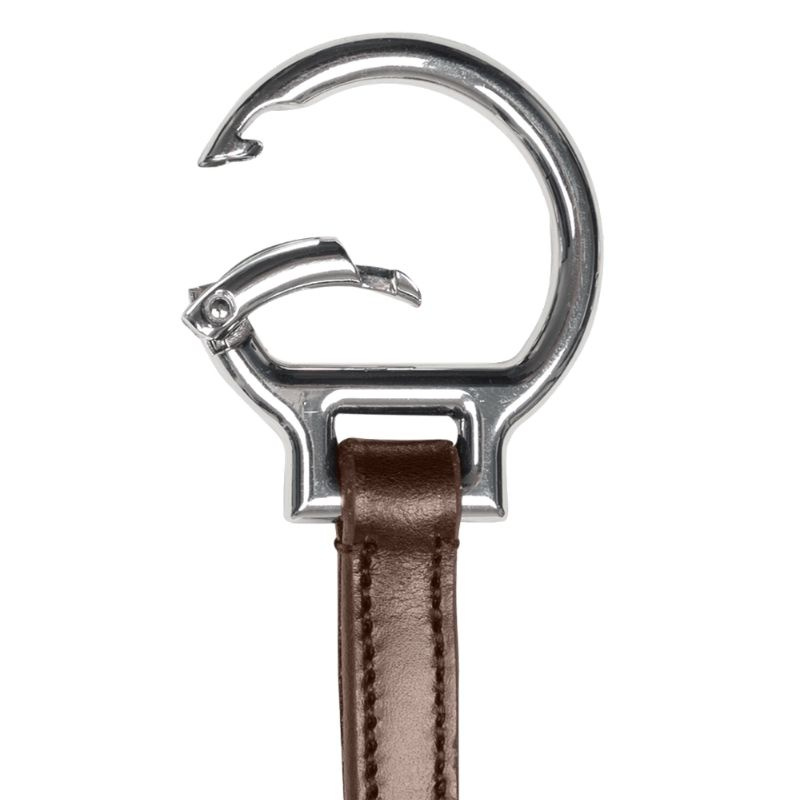 Kurze Martingal Snap Rings X-Line Braun Full