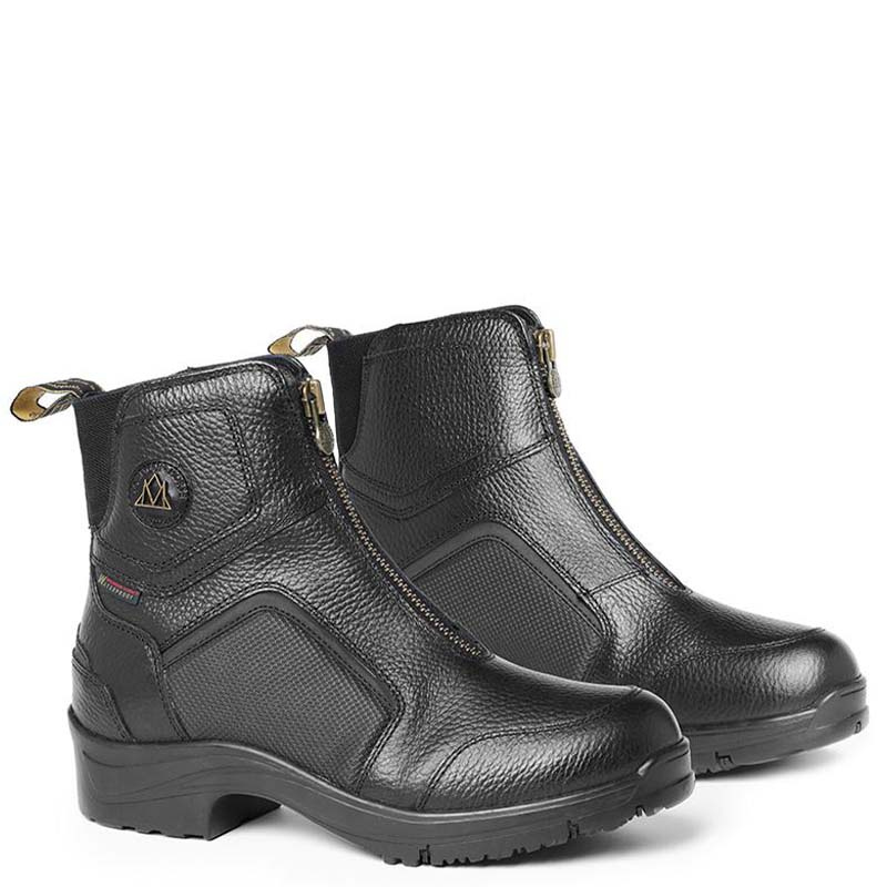 Reitstiefeletten Arctica Zip Paddock Schwarz