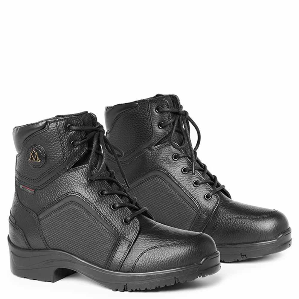Reitstiefeletten Arctica Lace Paddock Schwarz
