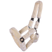 Halfter Alaska Fauxfur Natur Halfter Alaska Fauxfur Natur