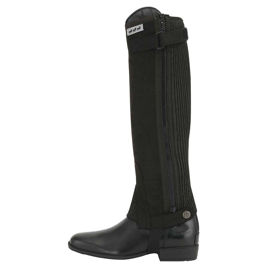Kurze Chaps Jr Aspen Schwarz
