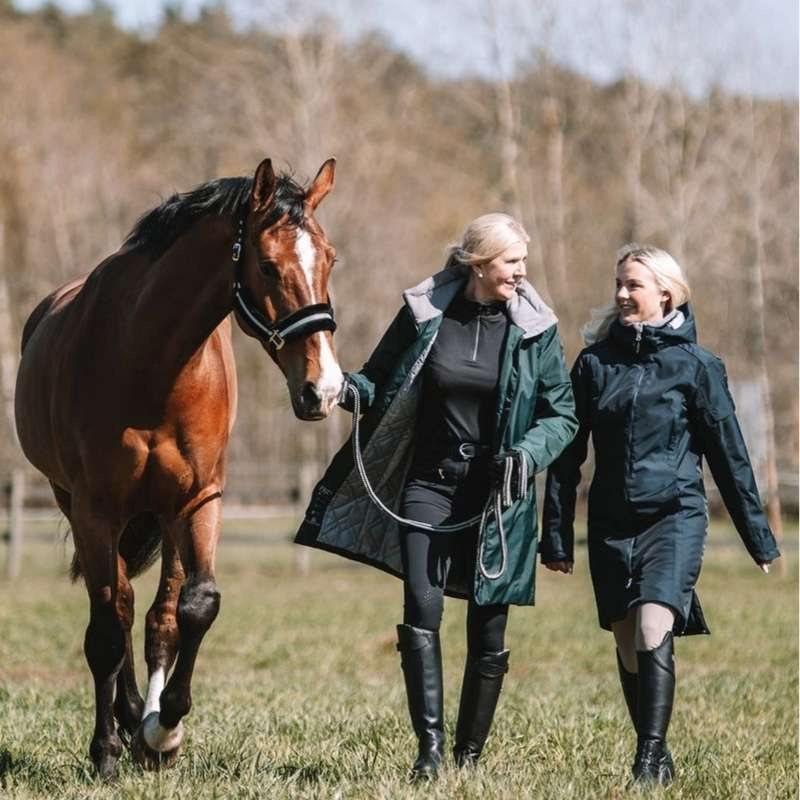 Reitparka Grace Marineblau