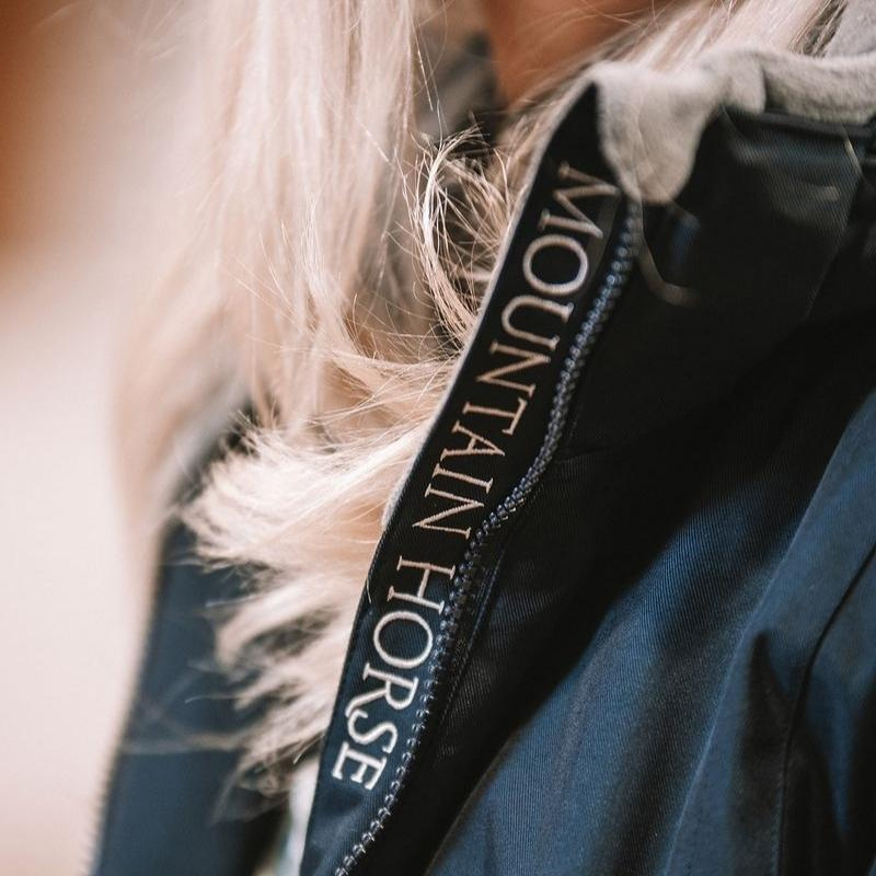 Reitparka Grace Marineblau