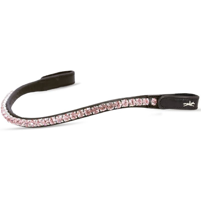 Stirnriemen Siena Braun/Rosa
