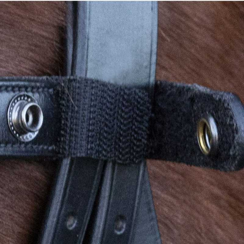 Stirnriemen Siena Schwarz/Beige