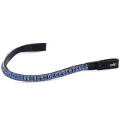 Stirnriemen Malaga Schwarz/Hellblau Stirnriemen Malaga Schwarz/Hellblau