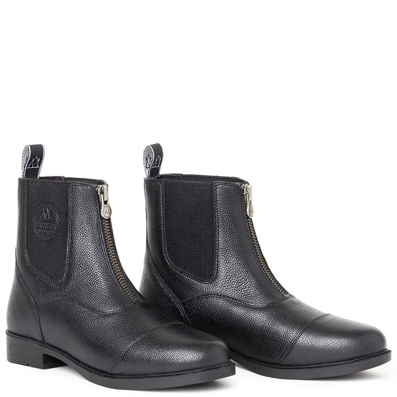 Reitstiefeletten Ragazza Young Front Zip Paddock Schwarz
