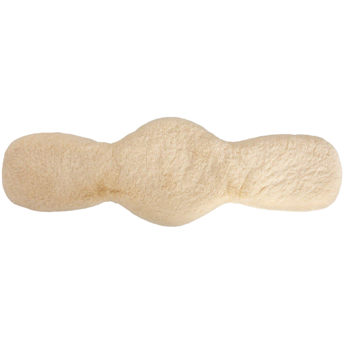 Sattelgurtüberzug Dressage Faux Fur Natur