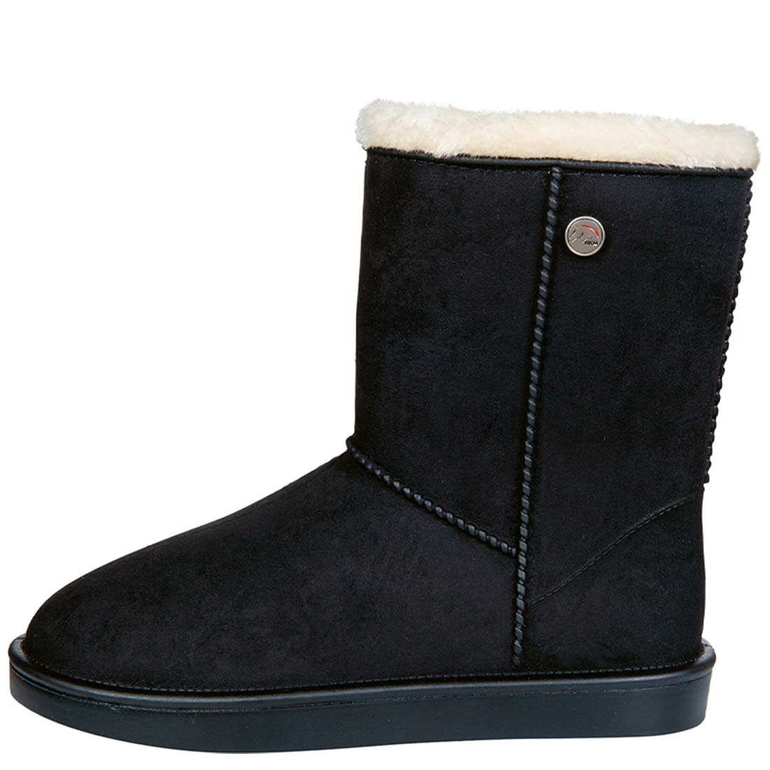 Gefütterte Allwetterstiefel Davos Kuschelig Schwarz