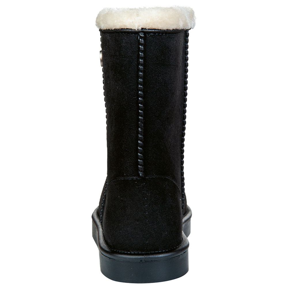 Gefütterte Allwetterstiefel Davos Kuschelig Schwarz