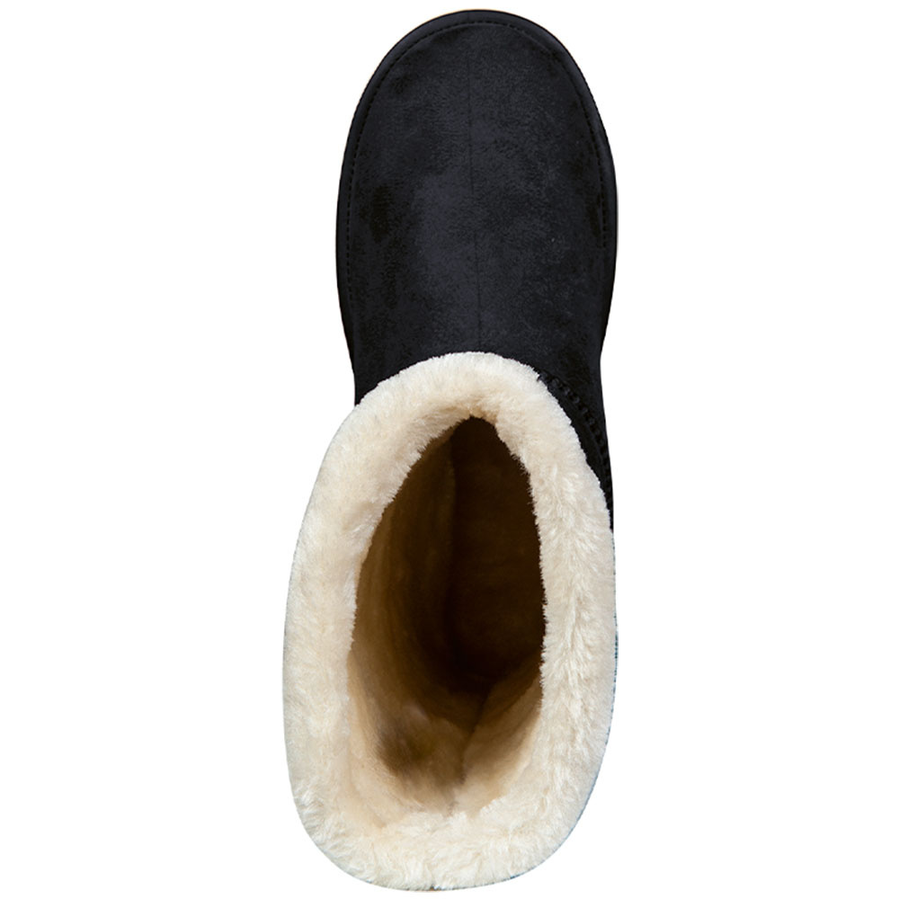 Gefütterte Allwetterstiefel Davos Kuschelig Schwarz