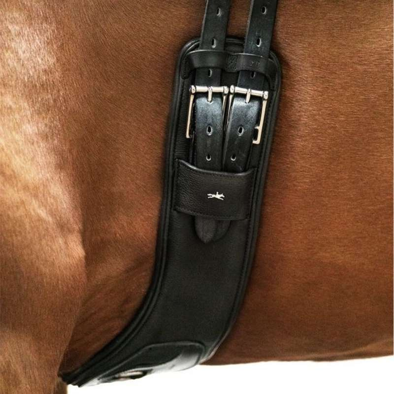 Dressurgurt Pittsburgh Stretch Schwarz