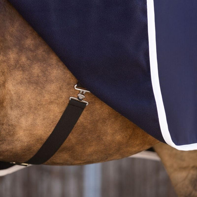 Abschwitzdecke Jersey Show Marineblau