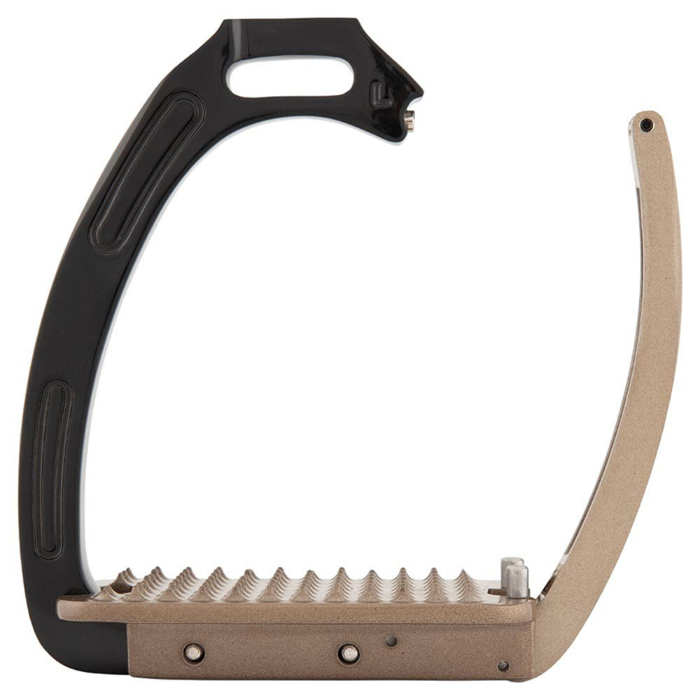 Steigbügel Lavarone Schwarz/Braun