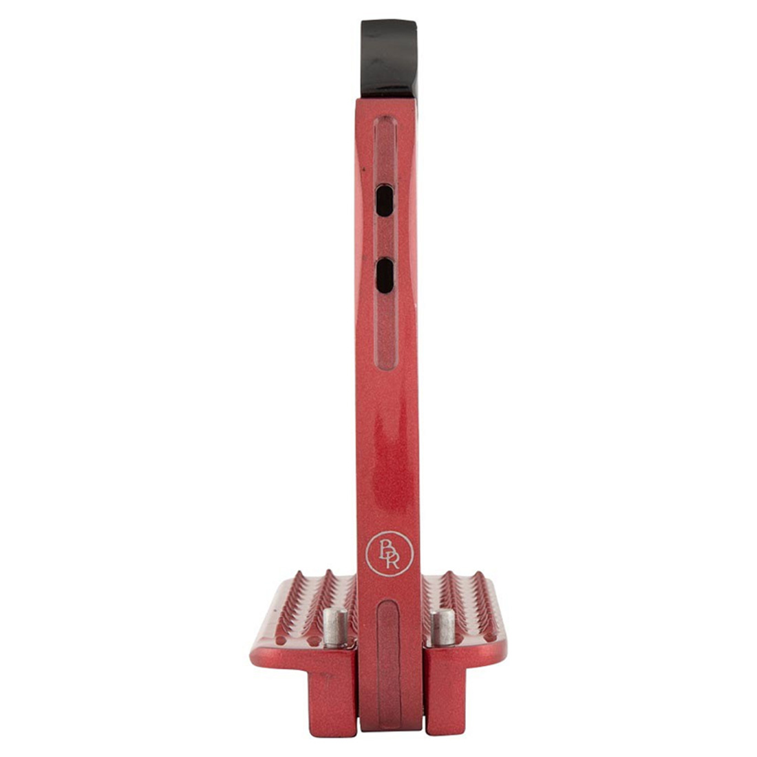 Steigbügel Lavarone Schwarz/Rot