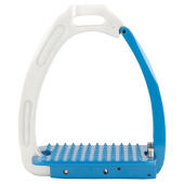 Steigbügel Lavarone Silber/Blau Steigbügel Lavarone Silber/Blau