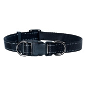 Hundehalsband Iris Nylon Schwarz Hundehalsband Iris Nylon Schwarz