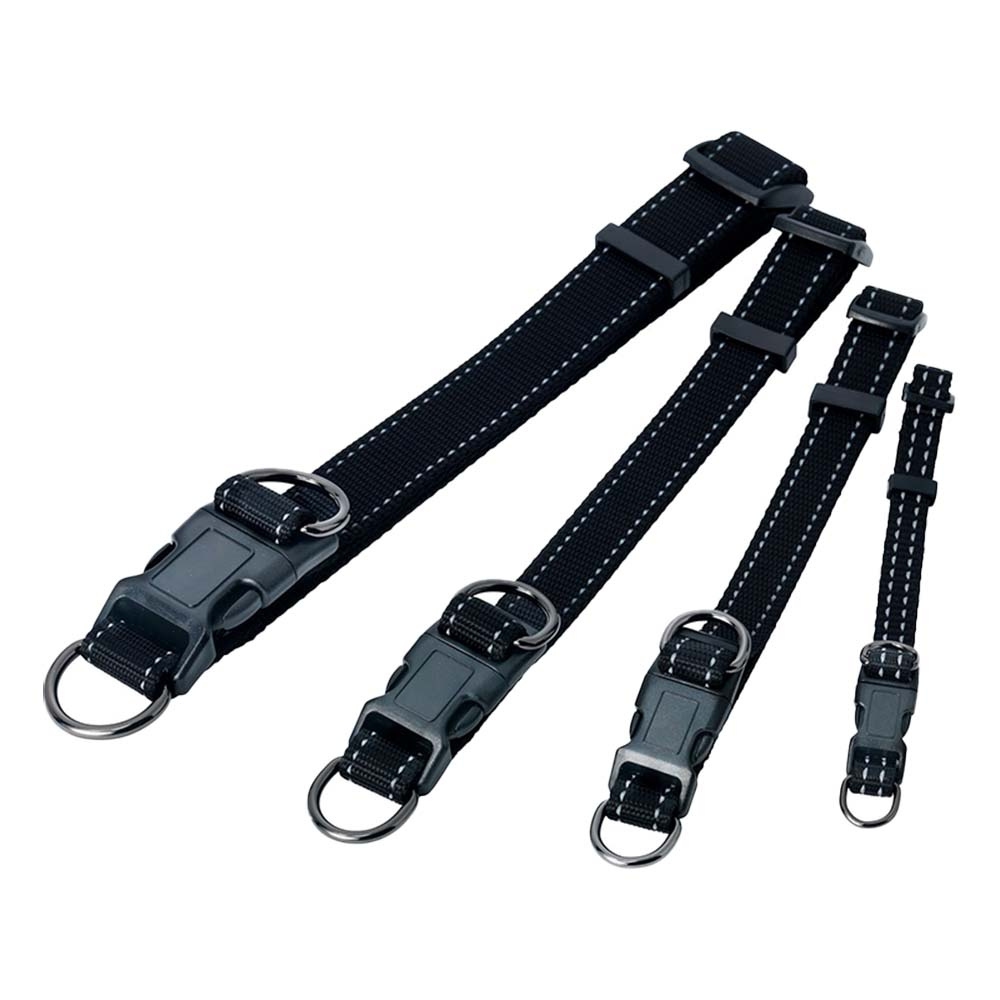 Hundehalsband Iris Nylon Schwarz