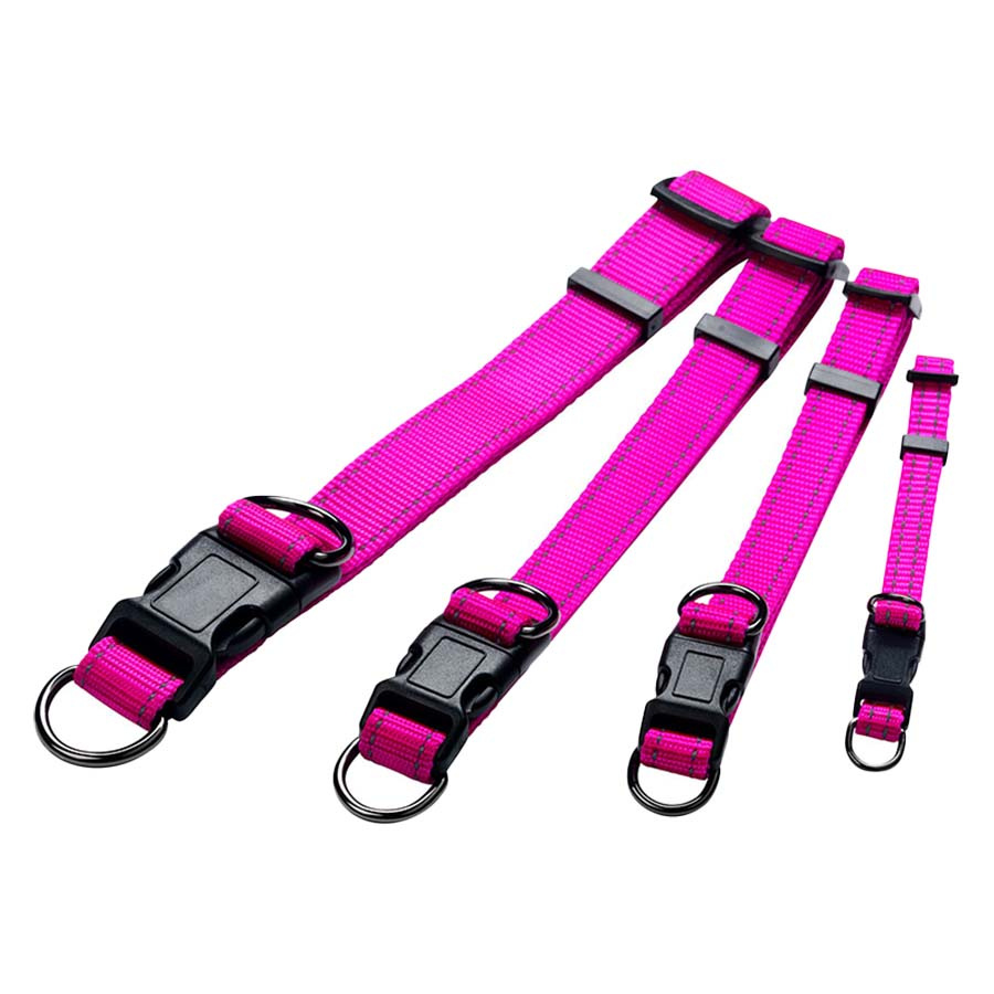 Hundehalsband Iris Nylon Rosa