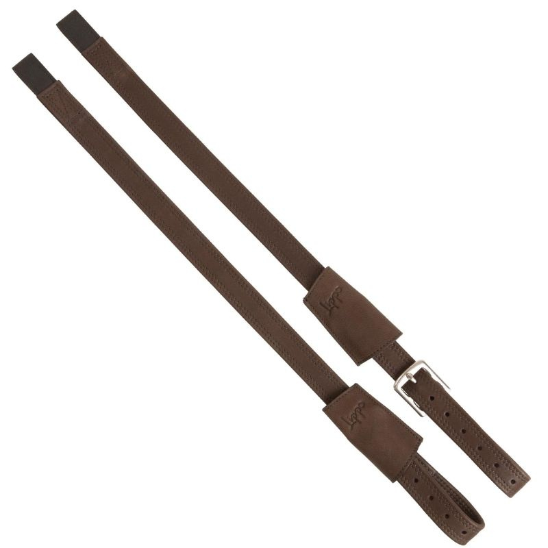 Steigbügelriemen Mono Slim Supreme Dunkelbraun