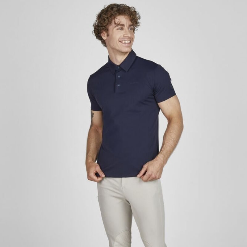 Polohemd Function Core Men Marineblau