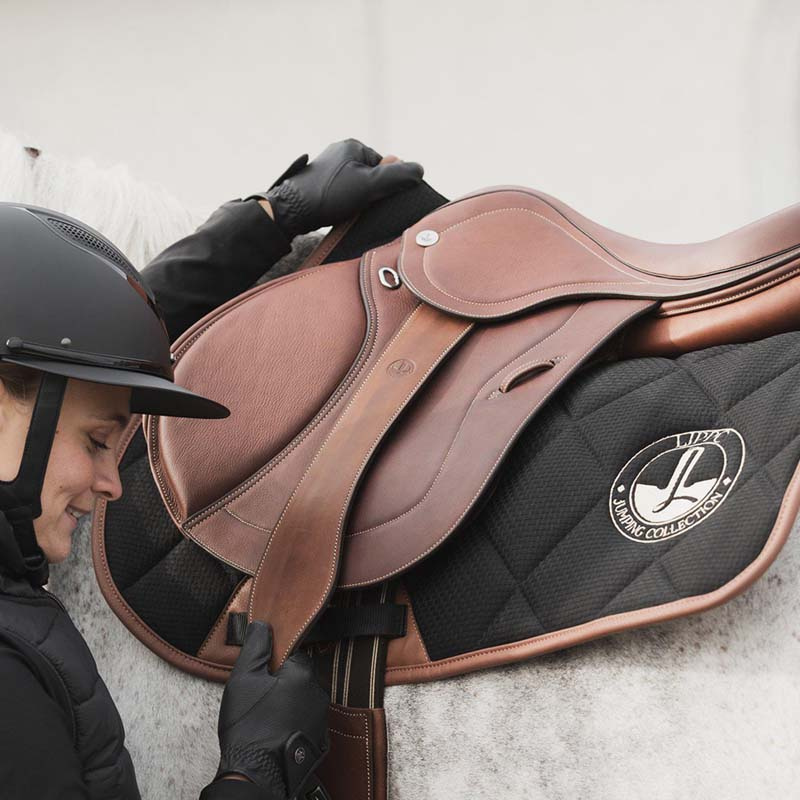 Schabracke Waffle Texture Schwarz