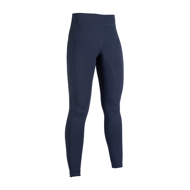 Reitleggings Flow Reflective Marineblau