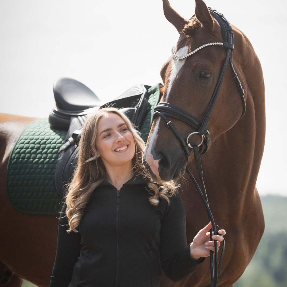 Dressurschabracke Comfort Grün