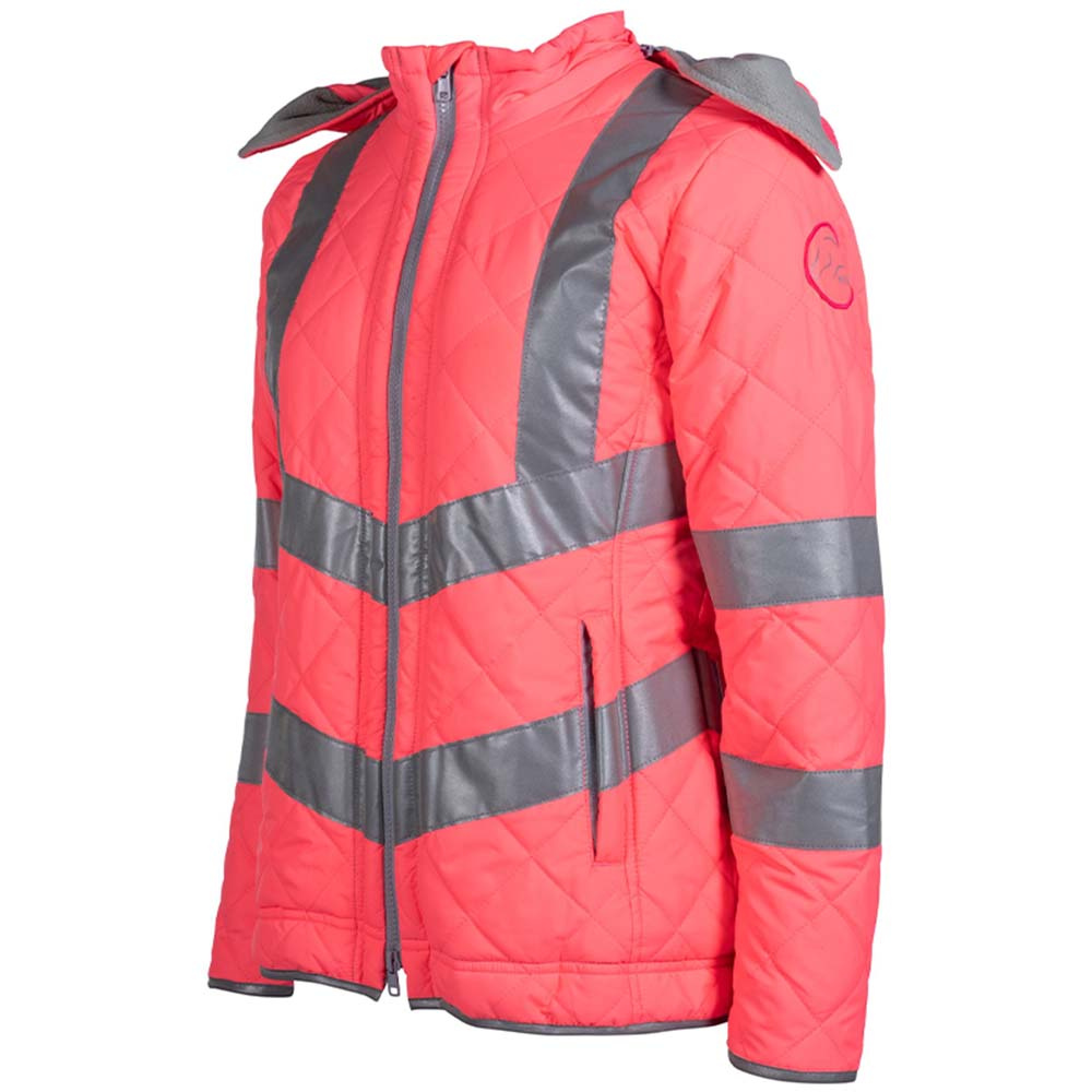 Warnjacke Reflektierend Rosa