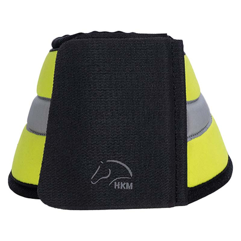 Hufglocken Reflektierend Gelb/Silber