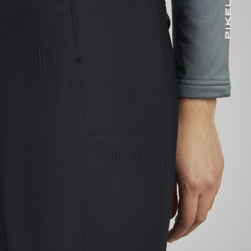 Reitleggings Linnett SD Full Grip Schwarz