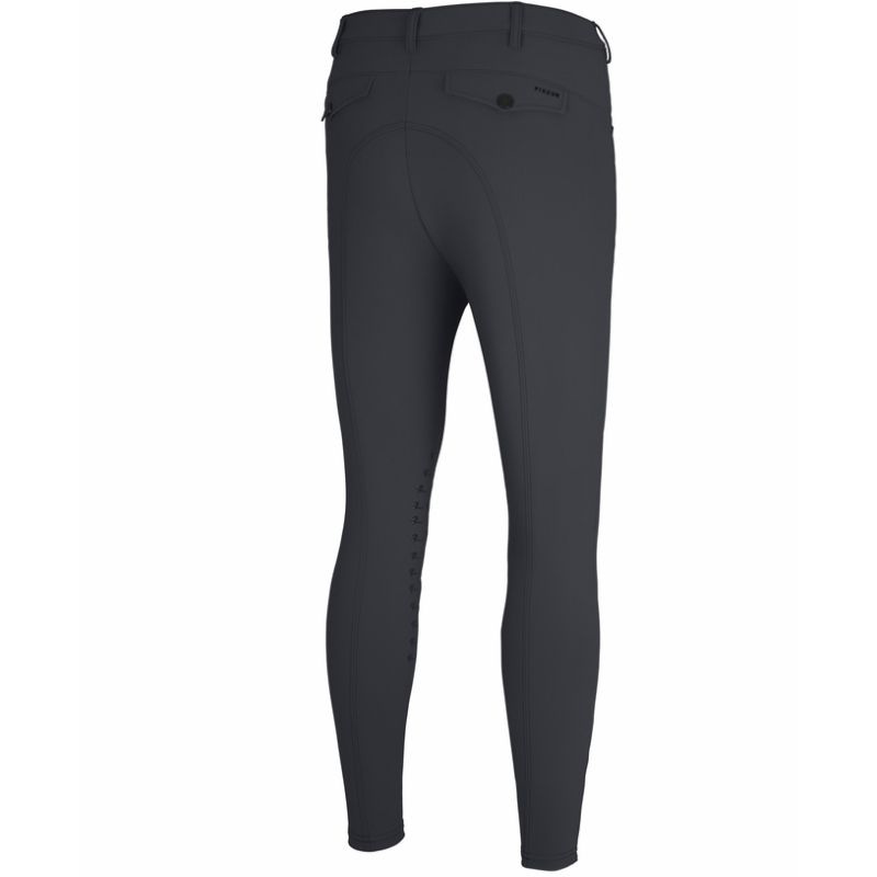 Herren Reithosen New Rodrigo SD Knee Grip Grau