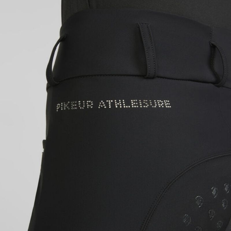 Reitleggings Kinder/Junior Lilith SD Full Grip Schwarz