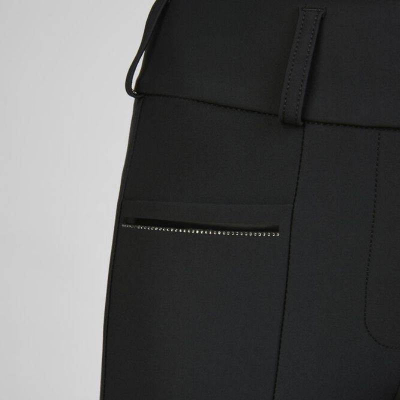 Reitleggings Kinder/Junior Lilith SD Full Grip Schwarz