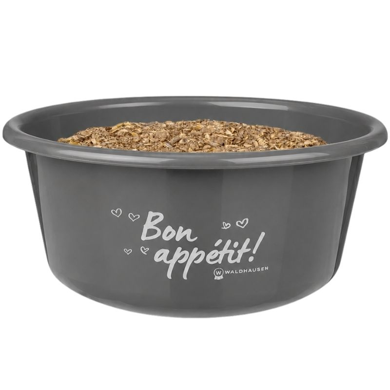Futterschüssel mit Deckel 5L Grau