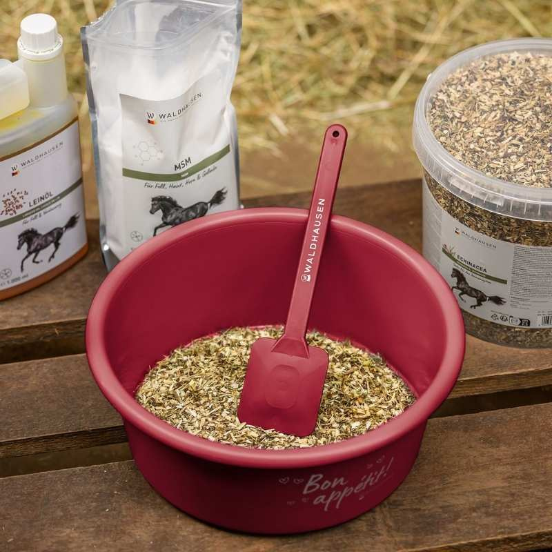 Futterschüssel mit Deckel 5L Rot