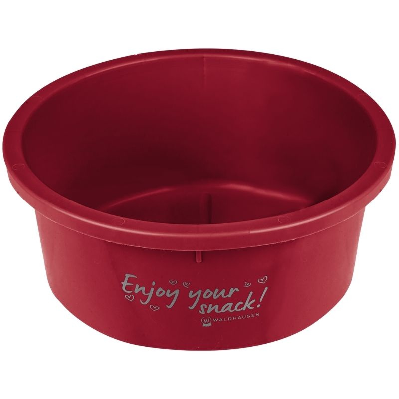 Futterschüssel mit Deckel 2L Rot