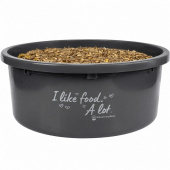 Futterschüssel mit Deckel XL 8L Grau Futterschüssel mit Deckel XL 8L Grau