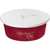 Futterschüssel mit Deckel XL 8L Rot Futterschüssel mit Deckel XL 8L Rot