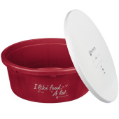 Futterschüssel mit Deckel XL 8L Rot Futterschüssel mit Deckel XL 8L Rot