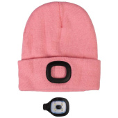 Mütze mit Lampe Honey Rosa Mütze mit Lampe Honey Rosa